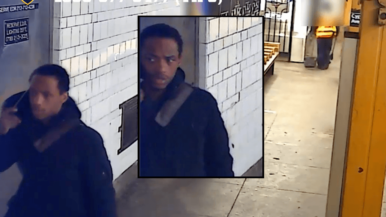 Surveillance video shows the suspect and the victim around the time of the Dec. 8 attack at the Cypress Avenue subway station