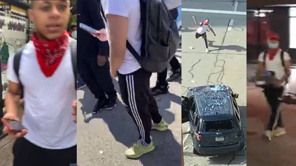 Suspect from May 30 protest