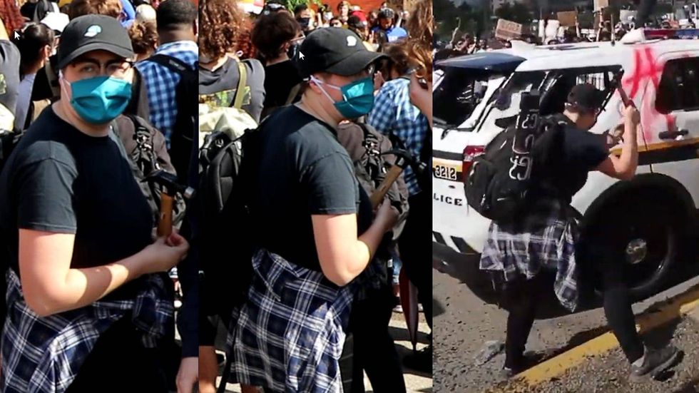 Suspect from May 30 protest