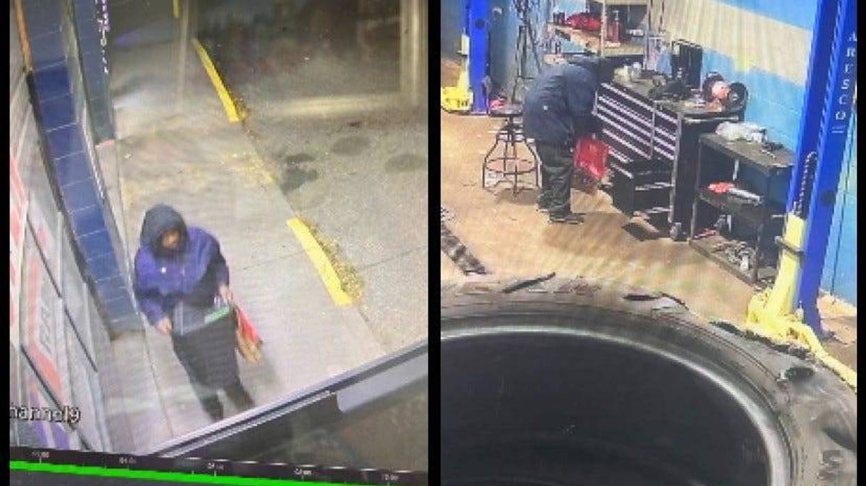 Suspect in burglary of Detroit oil change business