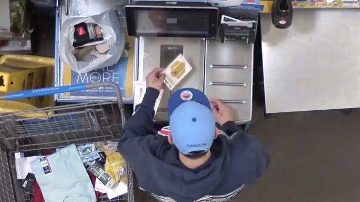 Suspect in credit card fraud at Livonia Walmart