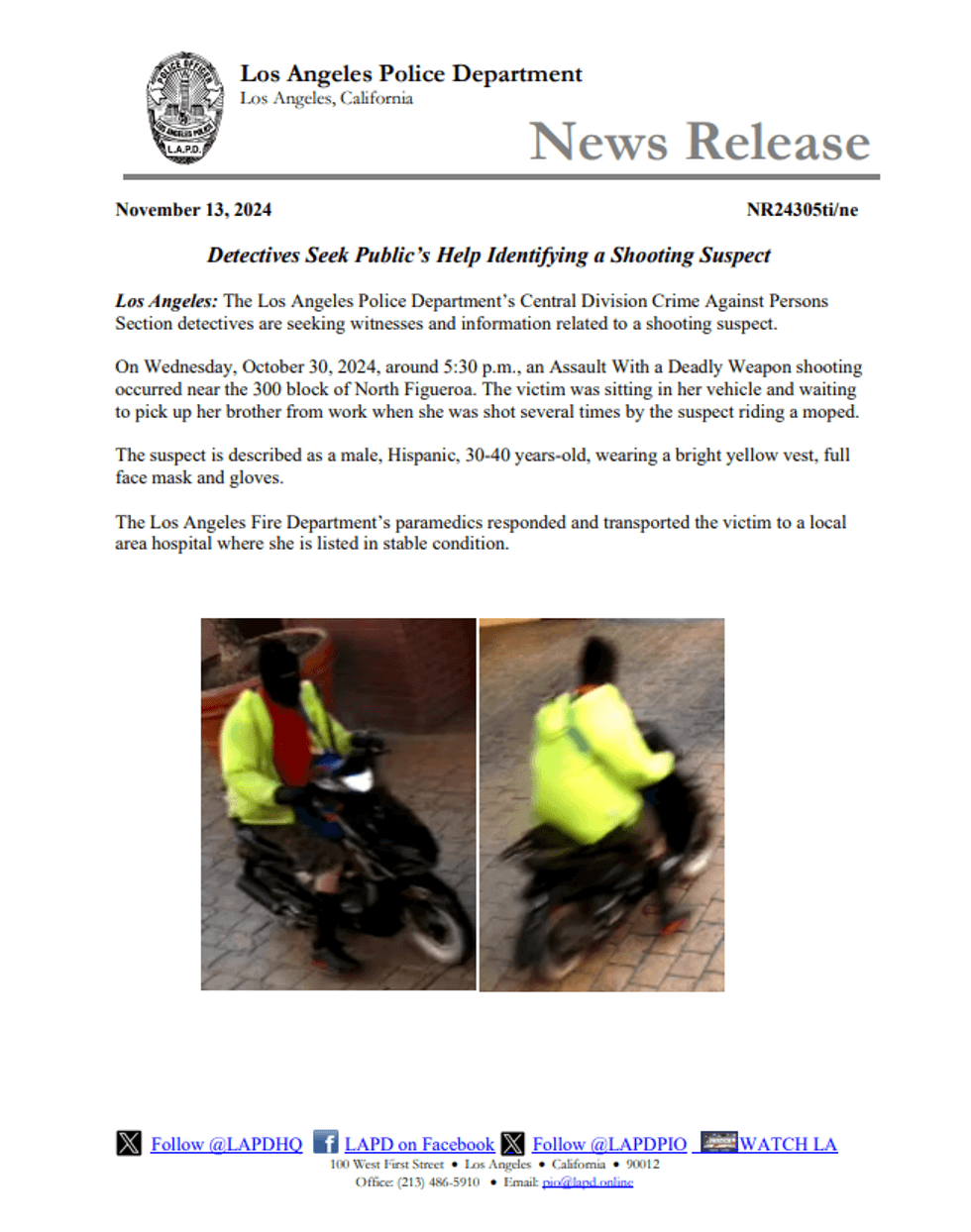 suspect info
