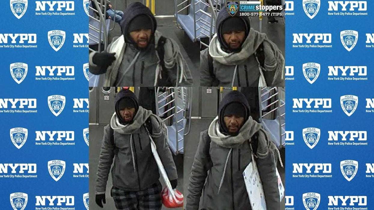 Suspect sought after subway rider repeatedly punched in the face on a Brooklyn R train.