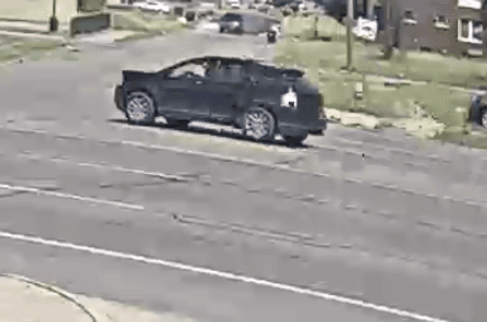Suspect vehicle hit and run