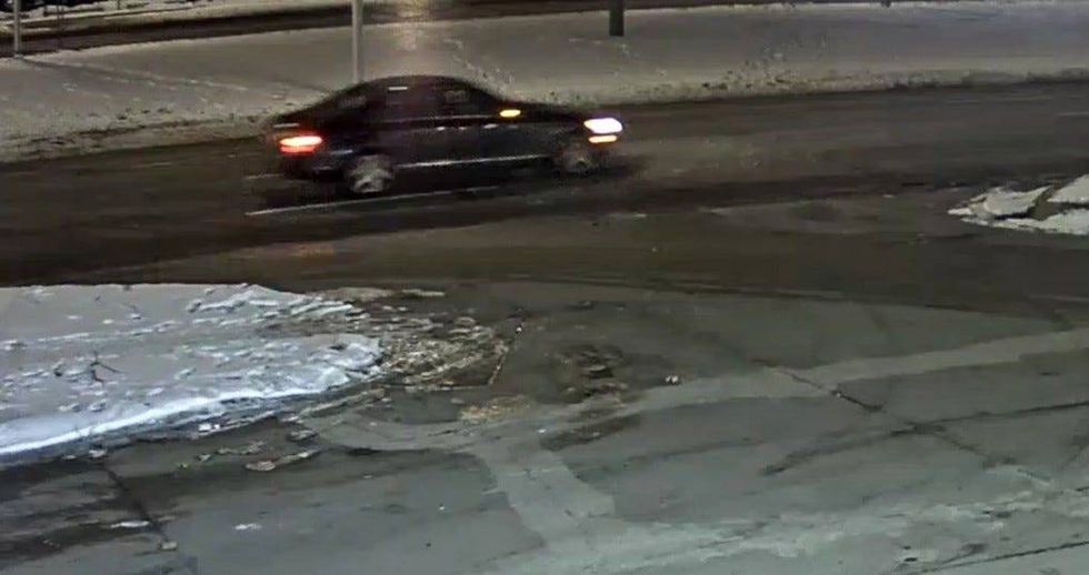Suspect vehicle in Detroit assault