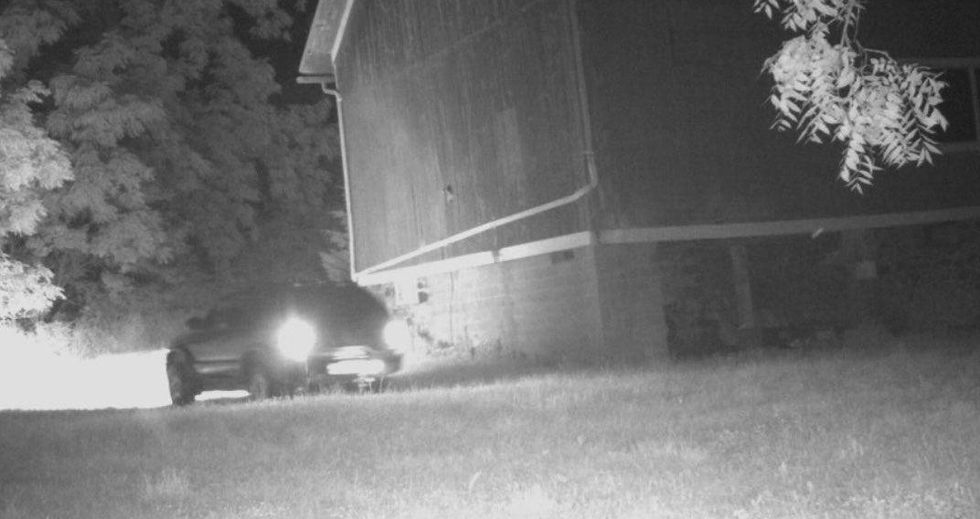 Suspect vehicle in theft of a boat
