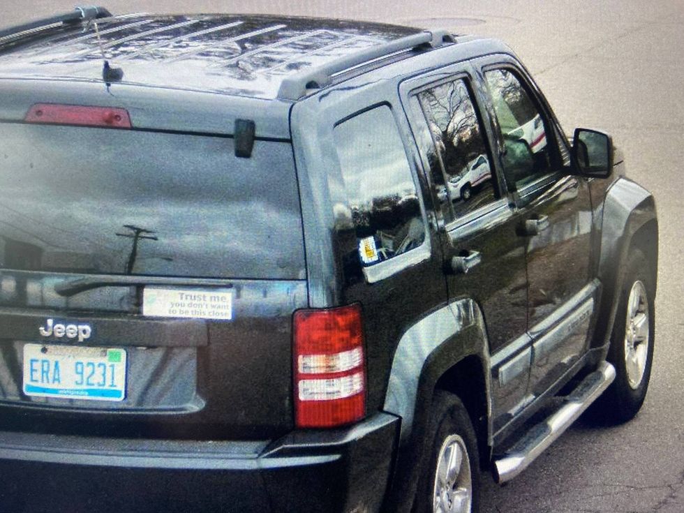 Suspect vehicle pictured