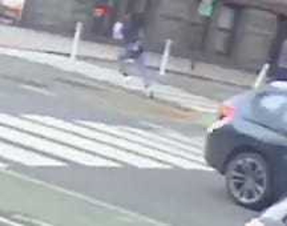 Suspect wanted for the Nov. 27 theft of the Israeli flag at Hoboken City Hall.