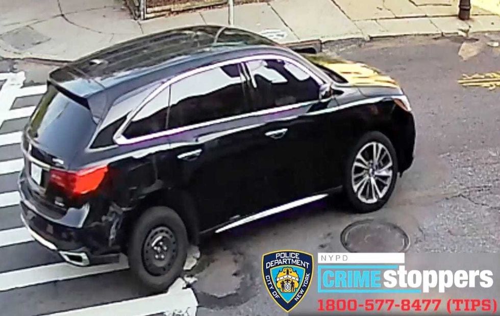 Suspected drive-by vehicle