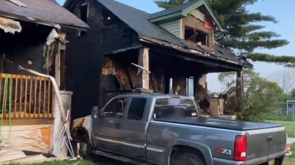 Suspected vehicle fire may have started damaging blaze that incinerated 2 homes on Detroit’s east side