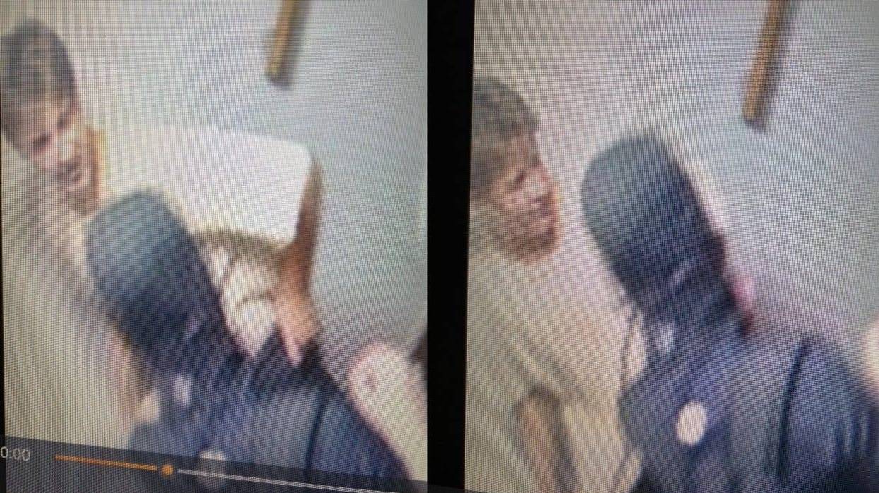 Suspects accused of stealing fire extinguishers.