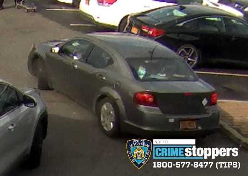 Suspects vehicle Brooklyn