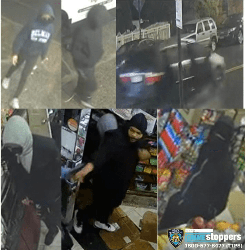 Suspects wanted for Bronx commercial robbery