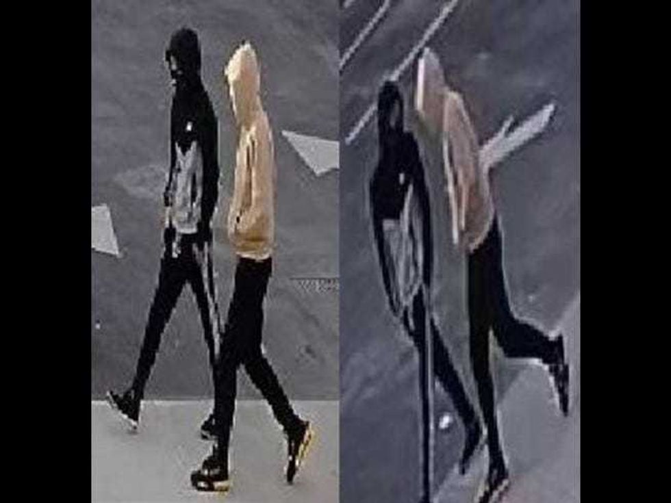 Suspects wanted in connection to an assault and robbery in the Bronx on Jan. 22.