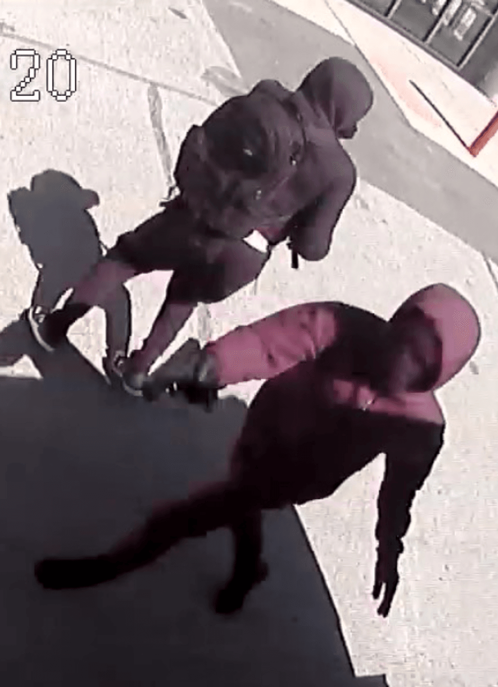 suspects with guns
