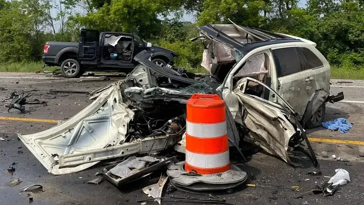 SUV destroyed in wrong-way crash in Washtenaw County