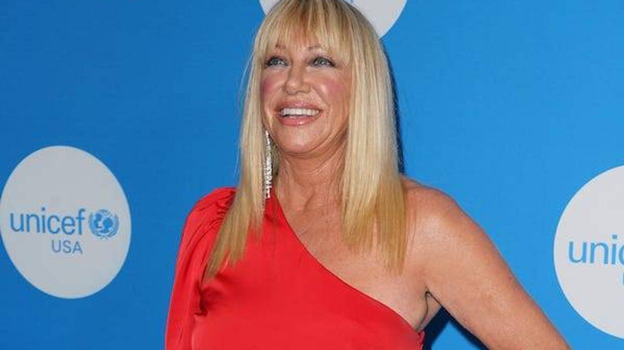 Suzanne Somers at the 7th Biennial UNICEF Ball held at Beverly Wilshire Four Seasons Hotel on April 14, 2018 in Beverly Hills, CA