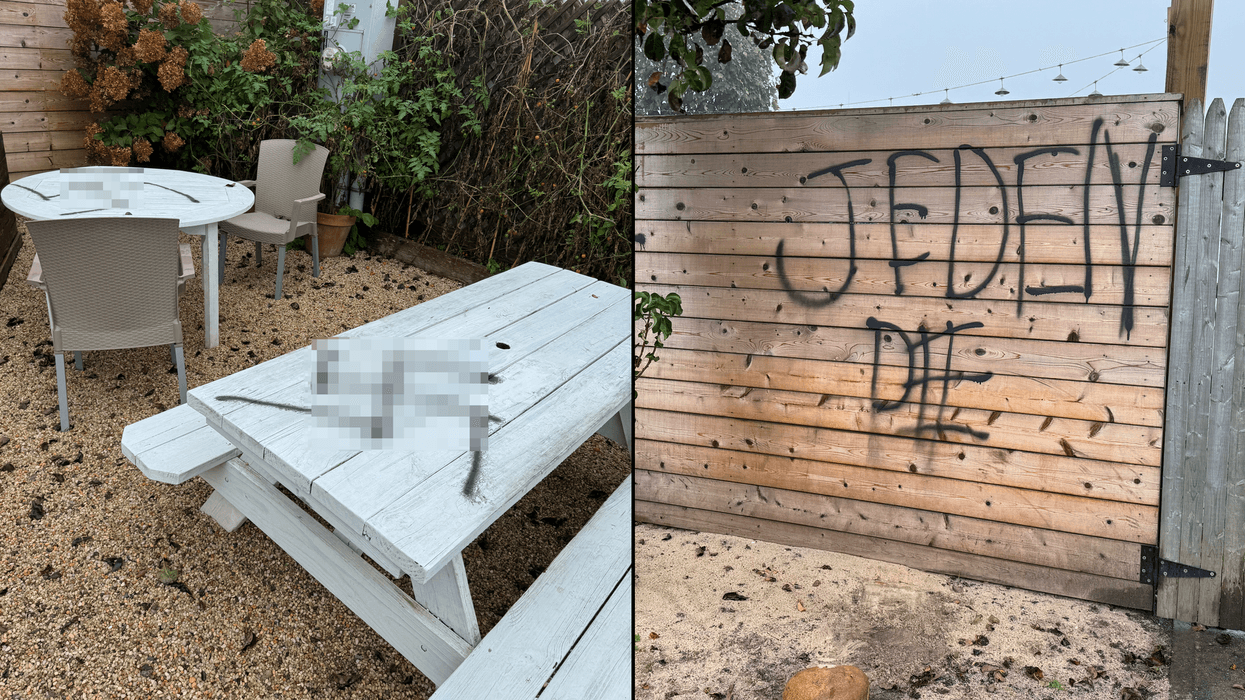 Swastikas and other antisemitic graffiti was scrawled at Naturally Good Foods and other locations in Montauk