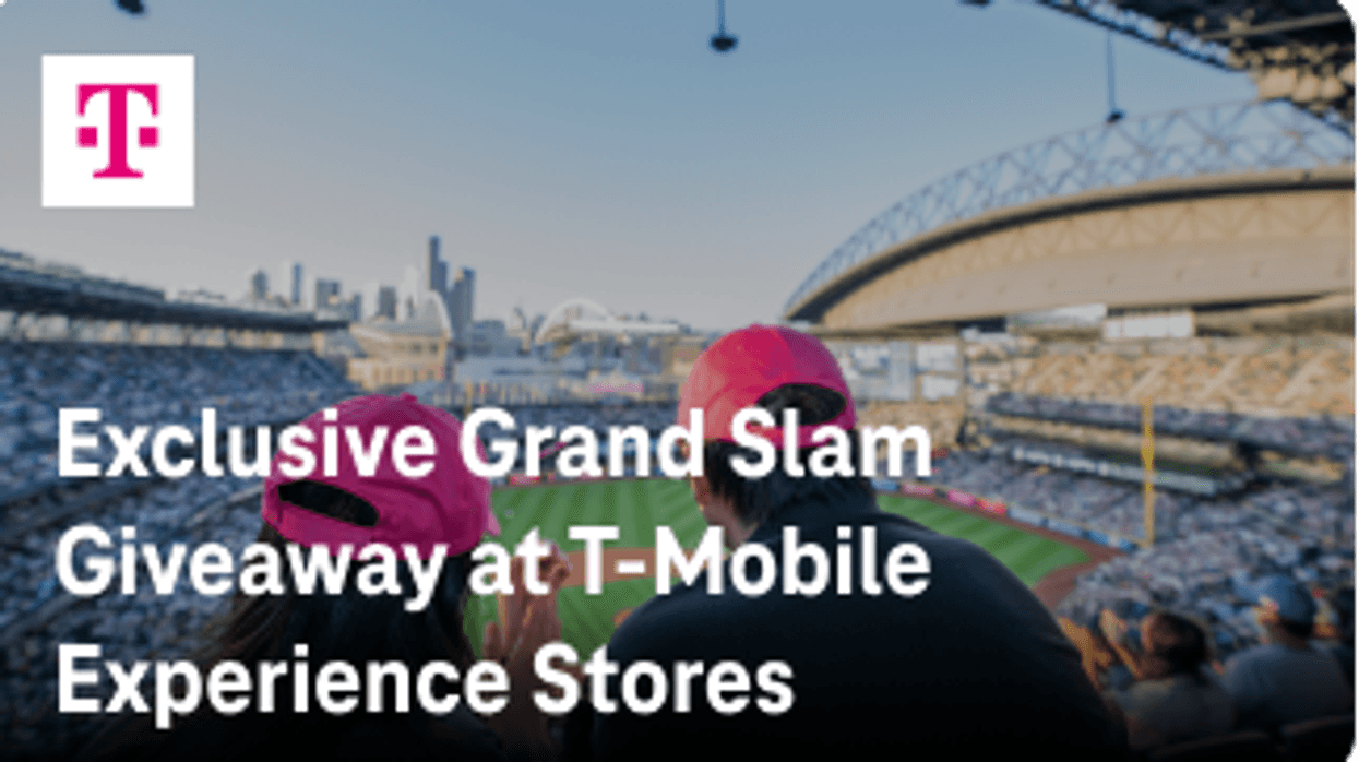 Swing big, Seattle! Grand Slam Giveaway at T-Mobile Experience Stores