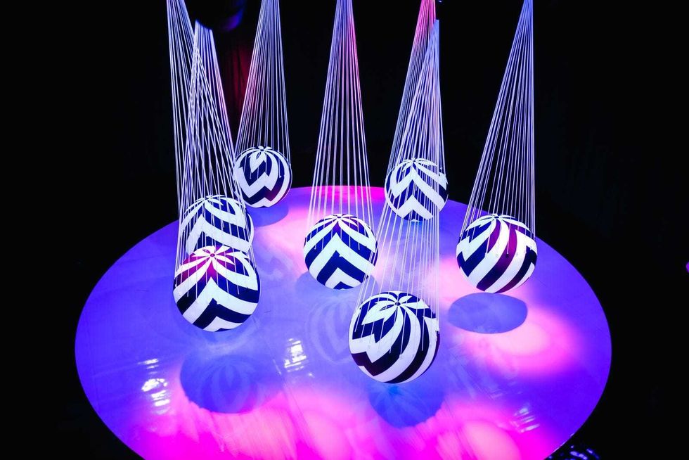 "Swing Motorefisico" inside the Balloon Museum