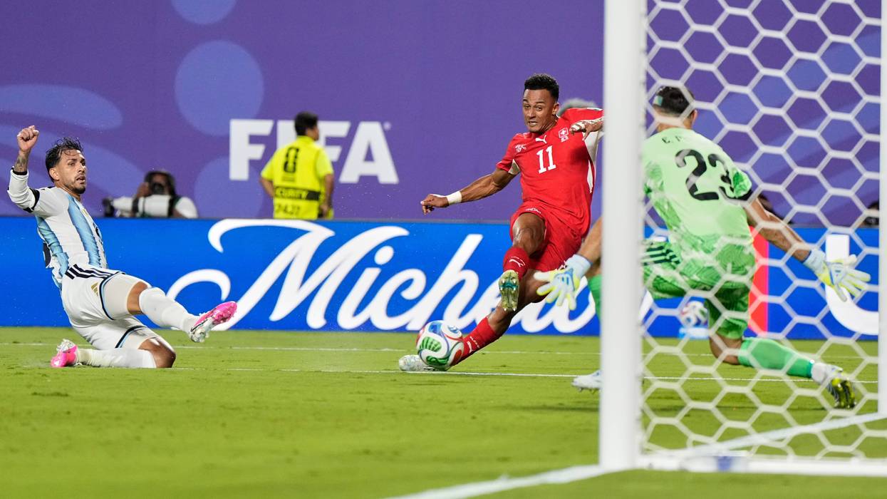 Switzerland Argentina WCup Soccer