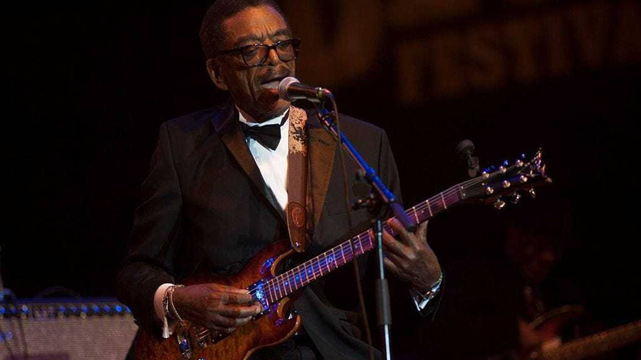 Syl Johnson performs at the 32nd Annual Chicago Blues Festival at Grant Park on June 12, 2015 in Chicago, Illinois.