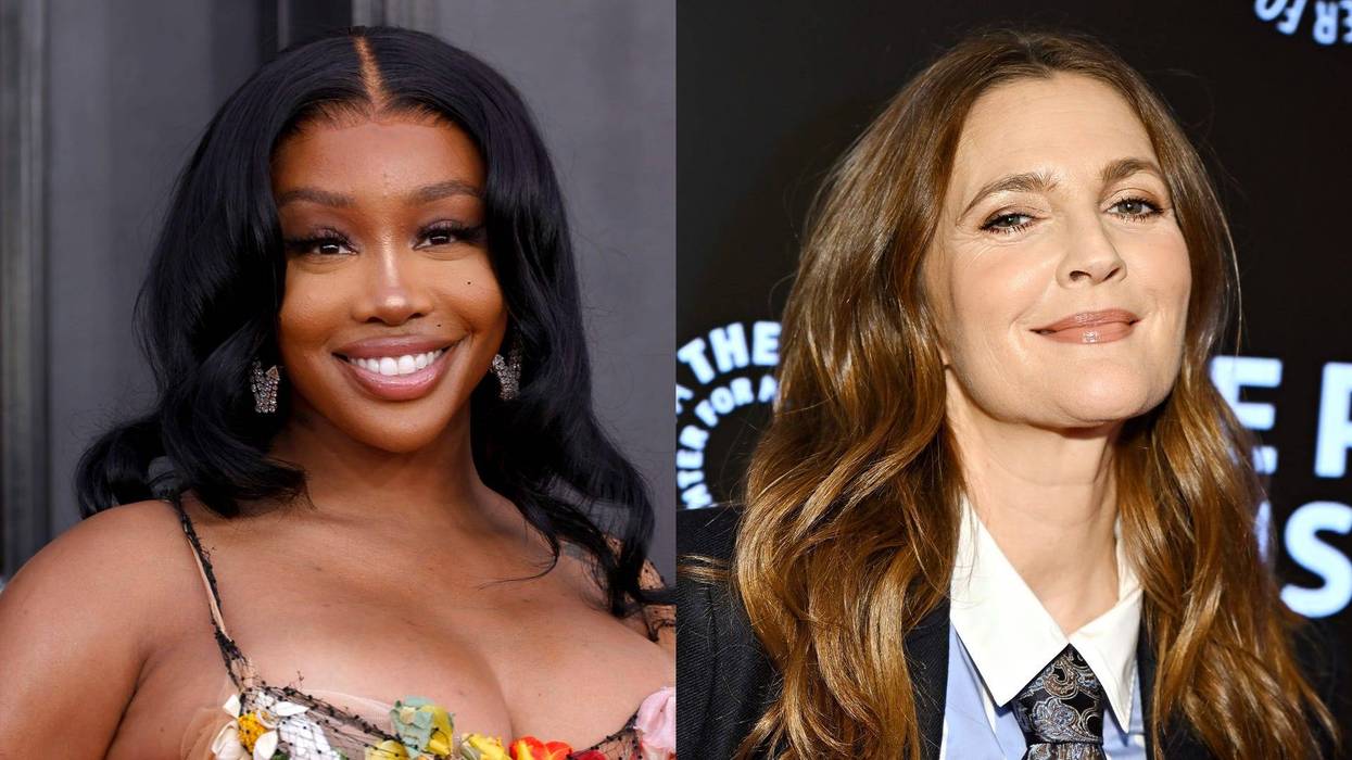 SZA and Drew Barrymore