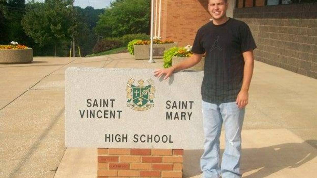 T. Hack at LeBron James' high school