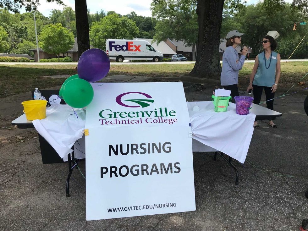 Table at Gift Card Pick Up