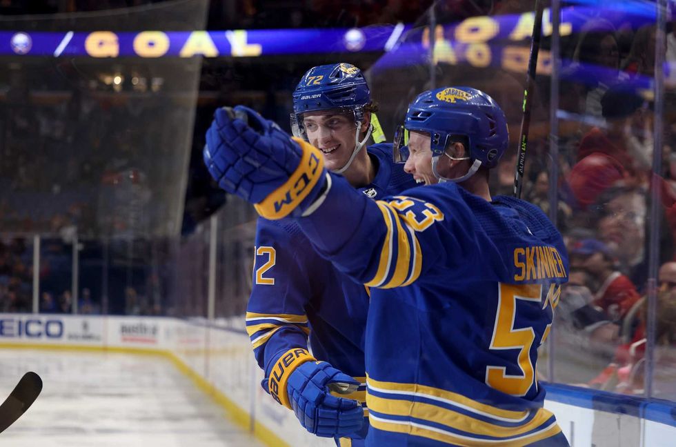 Tage Thompson and Jeff Skinner