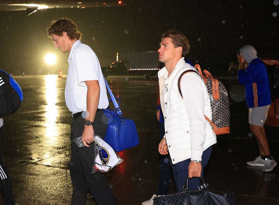 Tage Thompson and JJ Peterka