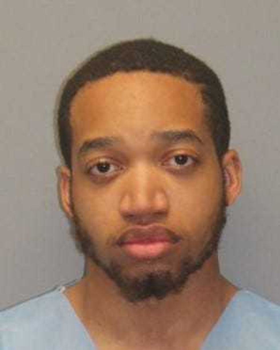Tahj Hutchinson of South Windsor, charged in connection with the death of his wife, Jessica Edwards