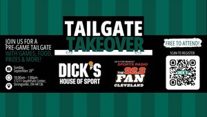 Come to Tailgate Takeover at Dick's House of Sport in SouthPark Mall!