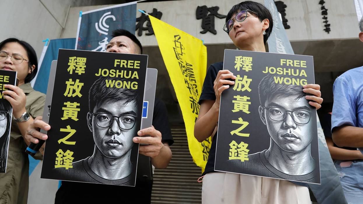 Taiwan Hong Kong Joshua Wong