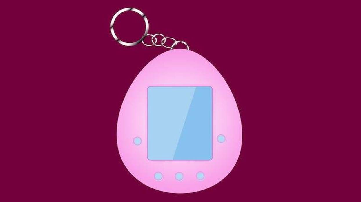 Tamagotchi, Digital Rendering, Pet, Animated, Keychain
