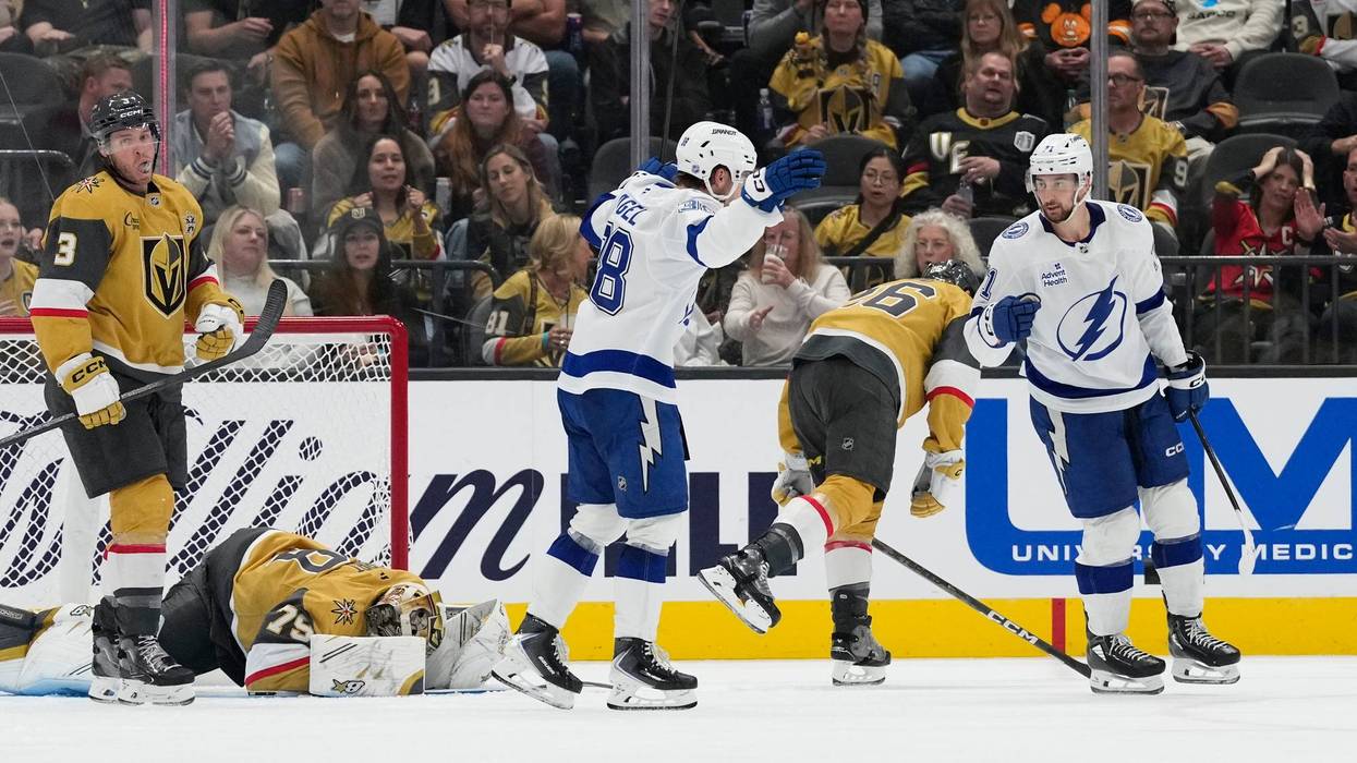 Lightning beat Golden Knights 6-2 as Kucherov ties franchise points record