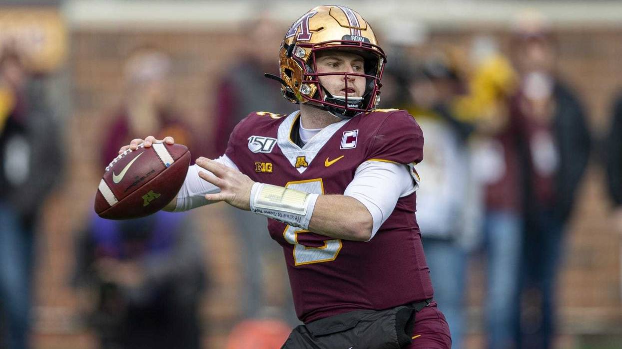 Tanner Morgan against Penn State