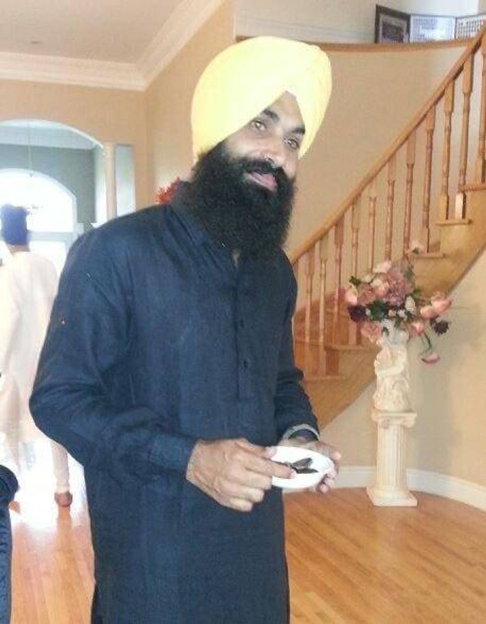 Taptejdeep Singh, 36, was one of nine people killed on Wednesday.