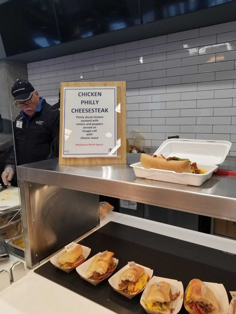Target Field, Twins, Food