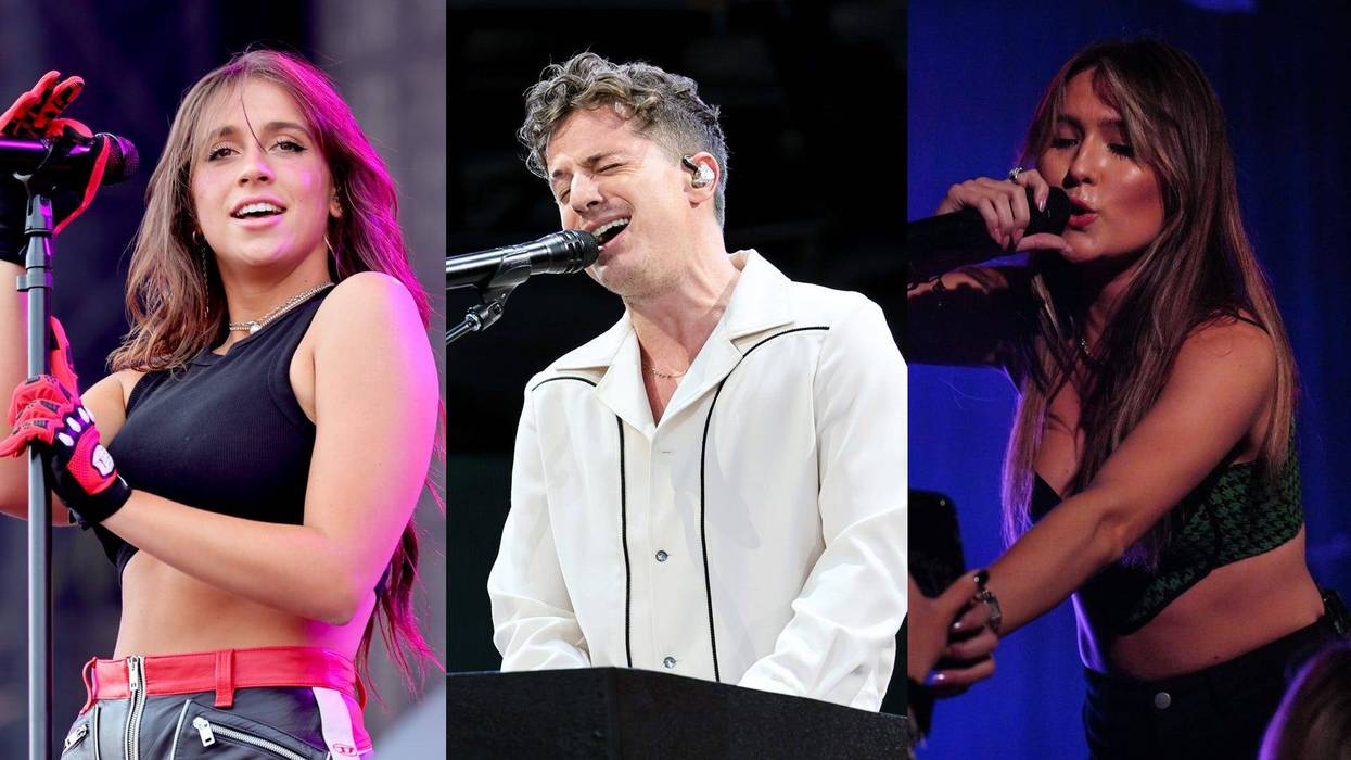 Tate McRae, Charlie Puth and Mimi Webb