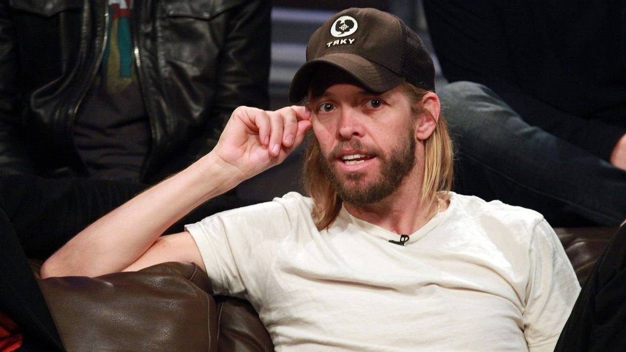 Taylor Hawkins of the Foo Fighters