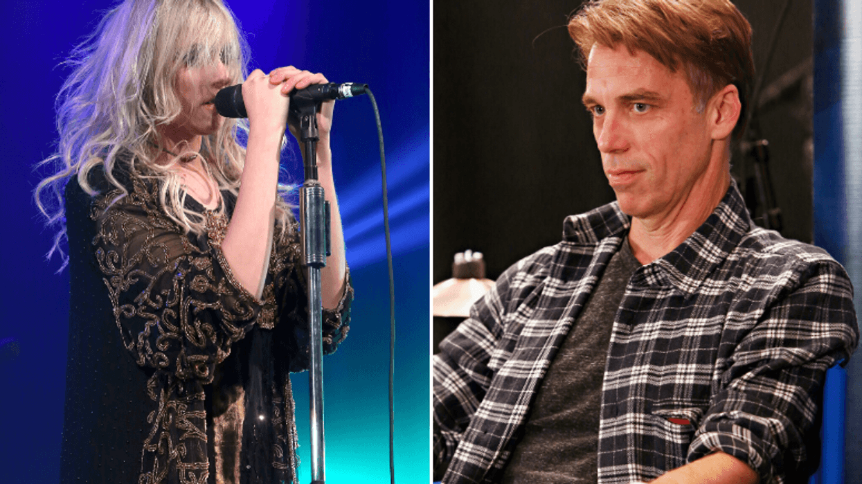 Taylor Momsen and Matt Cameron