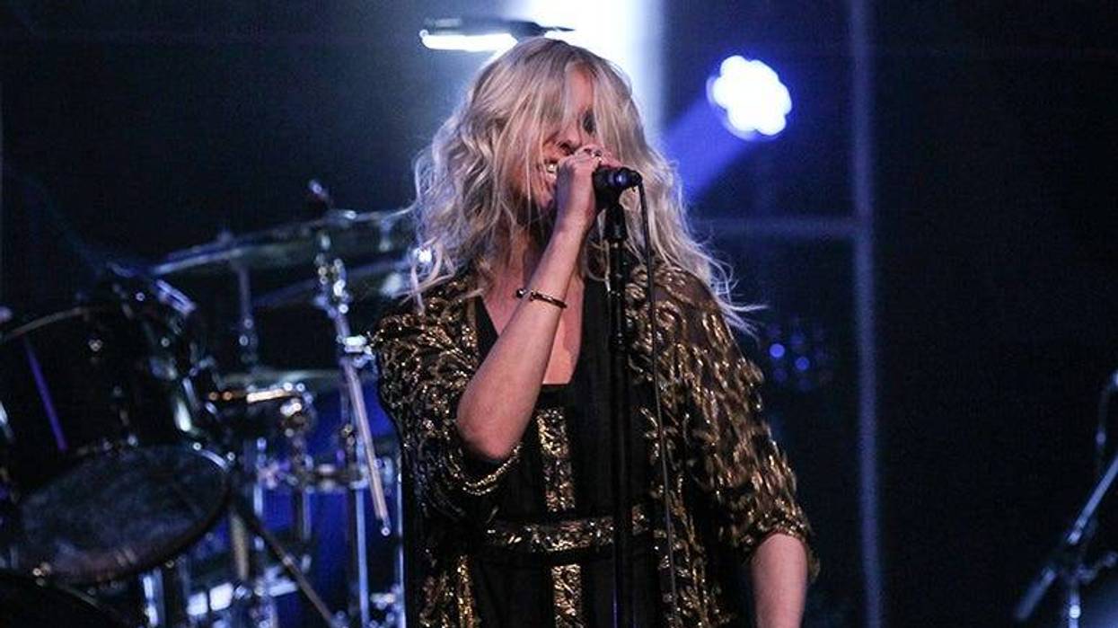 Taylor Momsen of the band The Pretty Reckless