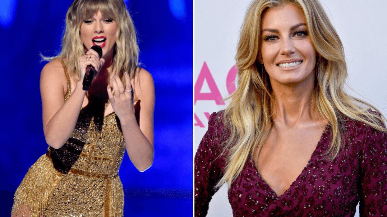 Taylor Swift and Faith Hill
