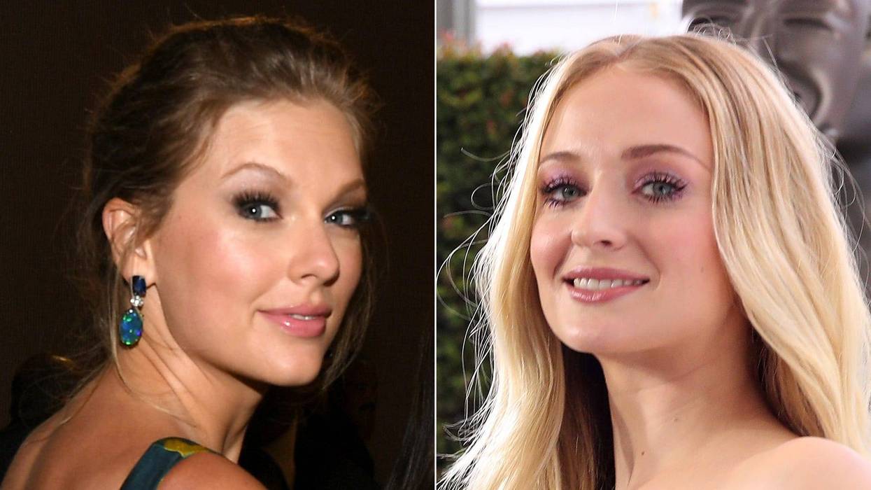 Taylor Swift and Sophie Turner
