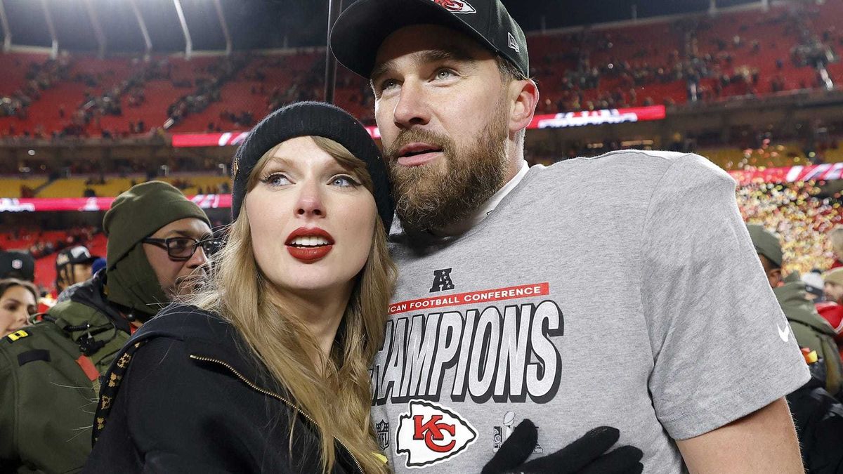 Taylor Swift and Travis Kelce