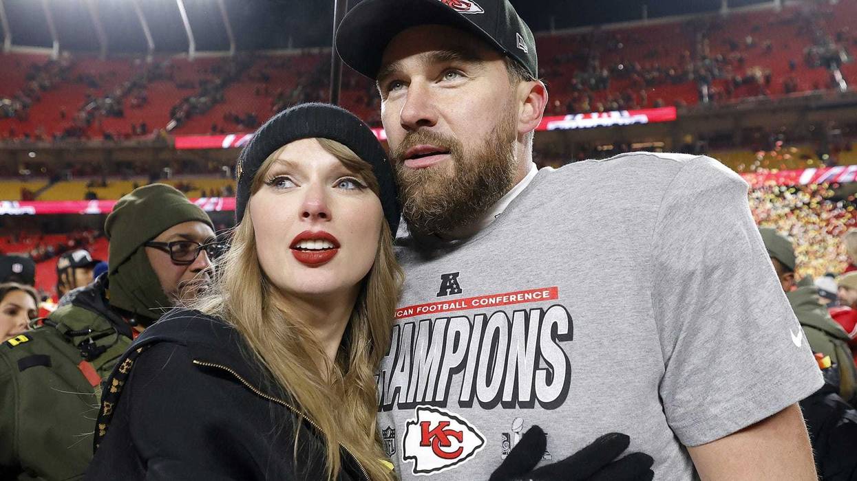 Taylor Swift and Travis Kelce