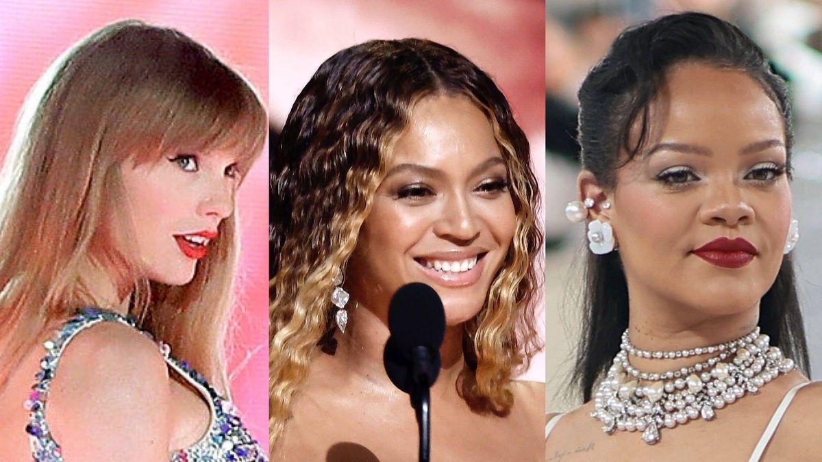 Taylor Swift, Beyoncé, Rihanna