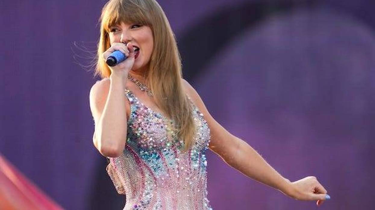 Taylor Swift performers during the first night of the Cincinnati stop of the Eras Tour at Paycor Stadium in downtown Cincinnati on Friday, June 30, 2023
