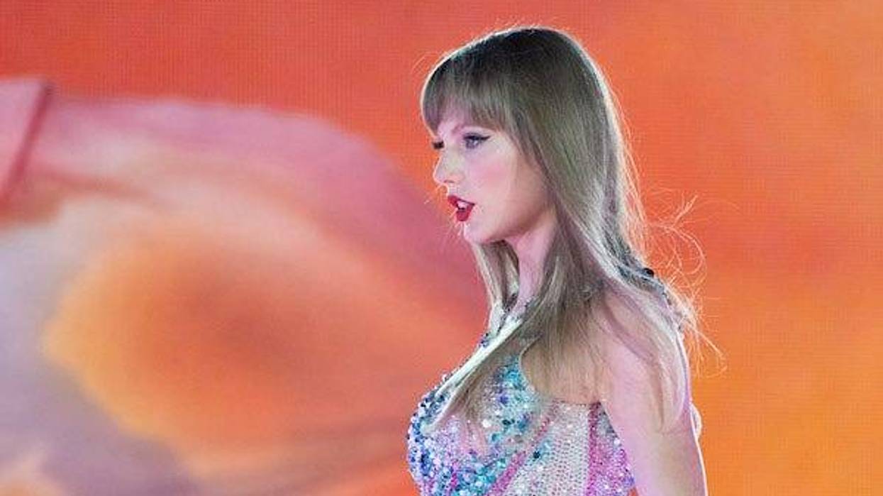 Taylor Swift performs onstage during the "Taylor Swift | The Eras Tour" at Allegiant Stadium on March 24, 2023 in Las Vegas, Nevada